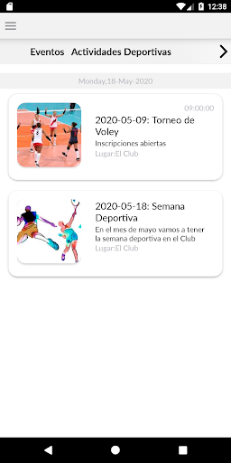 Android application Castillo de Amaguaña screenshort