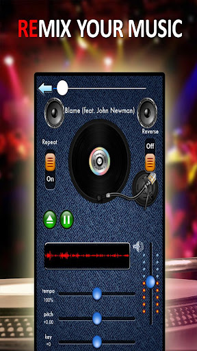 Android application iRemix Portable Music DJ Mixer screenshort