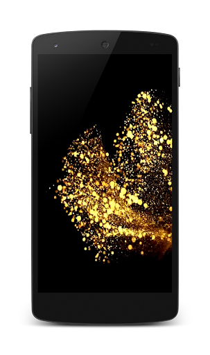 Golden Bird 3D Video Wallpaper Screen 2