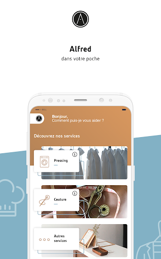 Android application Alfred Conciergerie screenshort