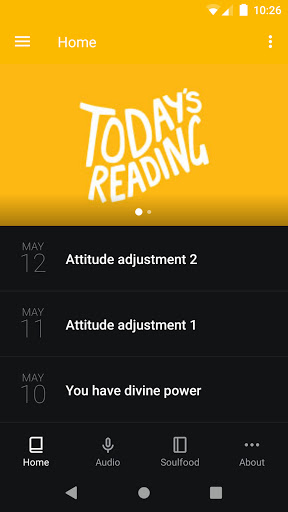Android application Word For You Today screenshort