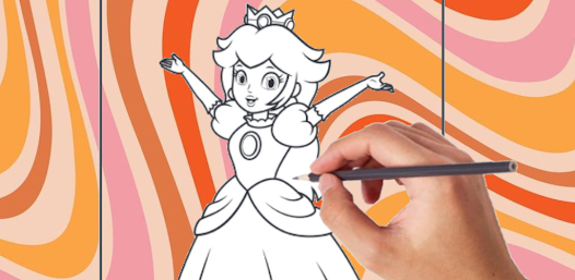 Princess Peach Coloring book 1 APK + Мод (Unlimited money) за Android