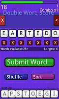 screenshot of Word Game