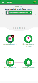 CHUV@home screenshot 1