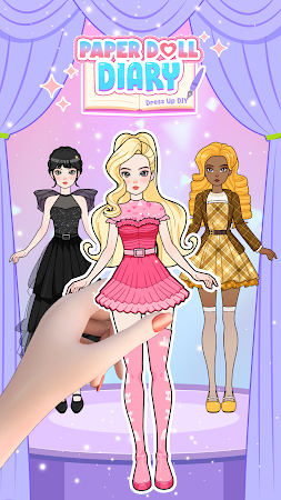 Game screenshot Paper Doll Diary: Dress Up DIY mod apk