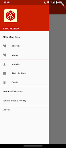 Android application Archiv.IO - Archivio protetto screenshort