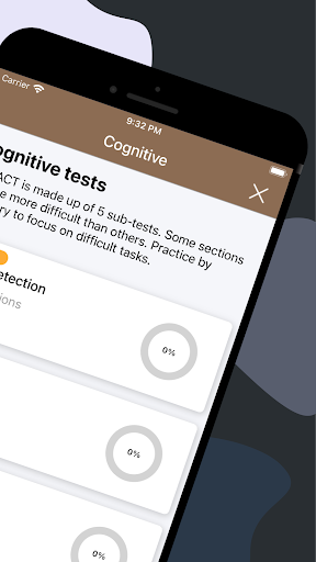 British Army Cognitive Test Screen 2