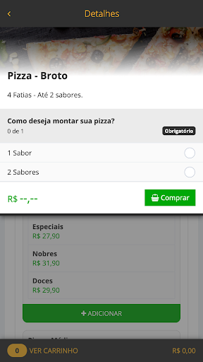 Plazza Pizzaria Screen 3
