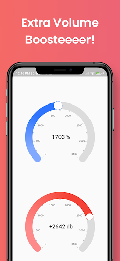 Android application Volume Booster Sound Amplifier screenshort