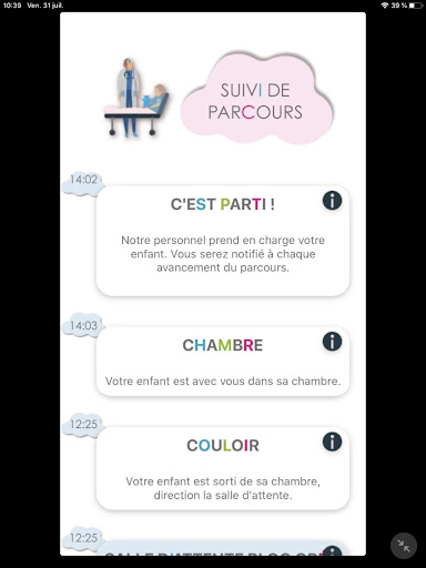 KeepContact - Parents Screen 3