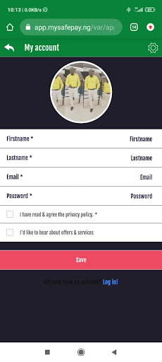 App preview