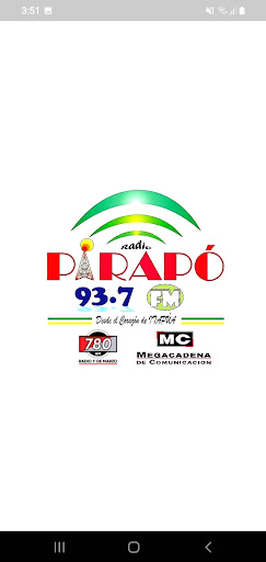 Android application Radio Pirapó FM screenshort