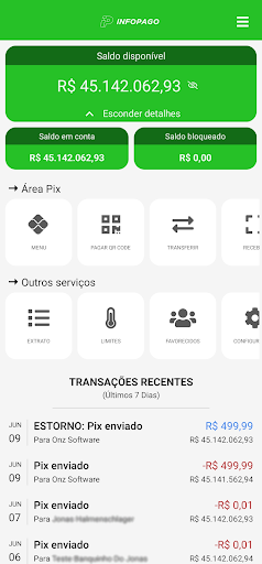 InfoPago Screen 2