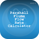 Parshall Flume Flow Rate Calc icon