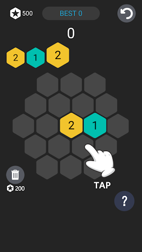 Exceed Hexagon Fun puzzle game