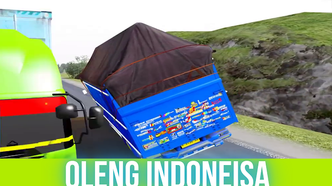 #3. Truk Oleng Simulator Indonesia (Android) By: StickerDev
