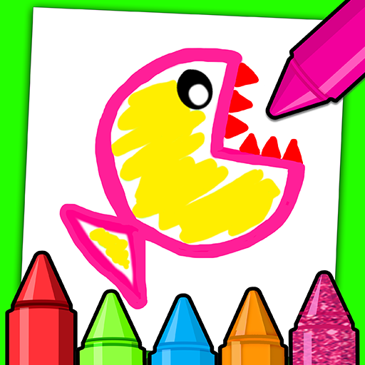 Coloring Games: Paint & Color  Icon