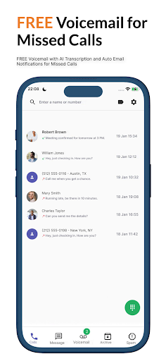 FreeFone Privacy Protection Screen 3