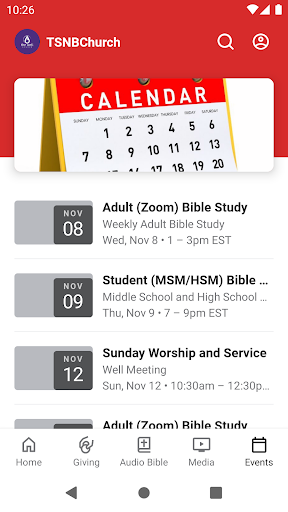 The Well Church Cincy Screen 3