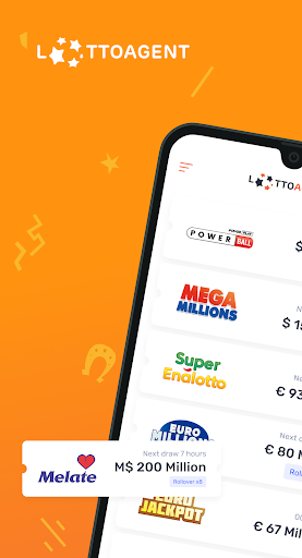 Android application Lotto Agent - Lottery Results screenshort