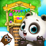 Cover Image of Herunterladen Panda Lu Treehouse - Bauen und spielen Sie mit kleinen Haustieren 1.1.14 APK