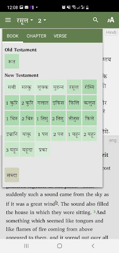 Hindi Word Screen 3