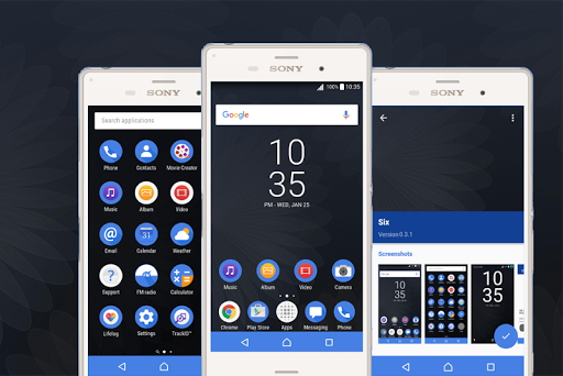 Android application Six - [Xperia] screenshort