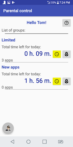 Time Boss Launcher Screen 2