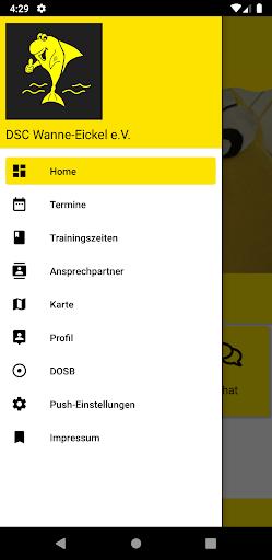 DSC Wanne–Eickel WuG e.V. Screen 3