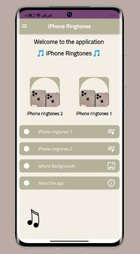 Android application iphone 13 pro max ringtones screenshort