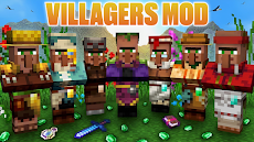 Villagers Mod for Minecraft PEのおすすめ画像1