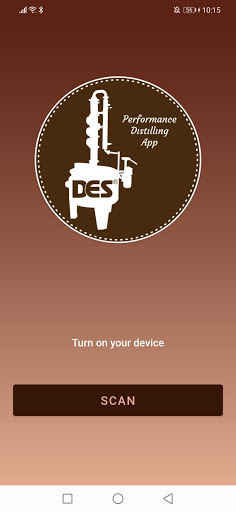 DES Performance Distilling App Screen 2