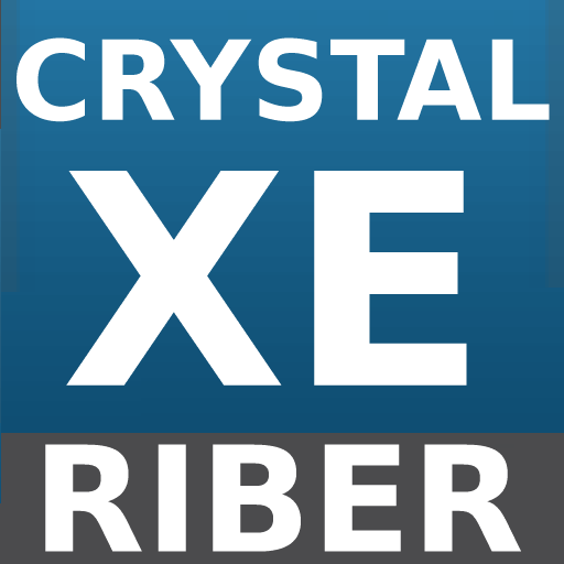 CrystalXE mobile - RIBER logo