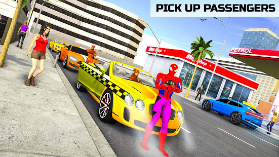 Superhero Car Games Taxi Games  Screenshots 5