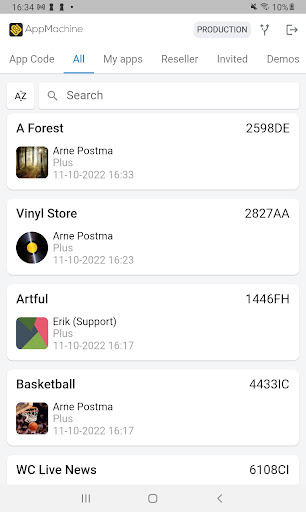AppMachine Previewer Screen 2