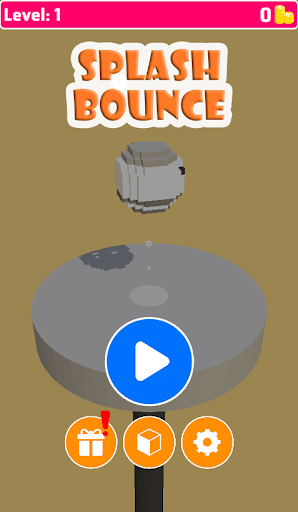 Android application Splash Bounce screenshort