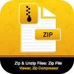 Cover Image of Herunterladen Zip File Reader - Fast Zip & Unzip Files Manager 1.0 APK