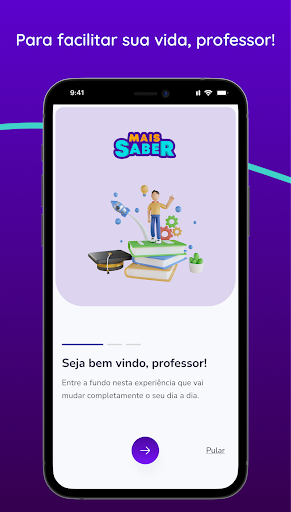 Mais Saber Professor Screen 2