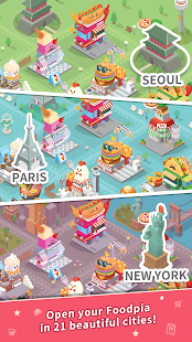 Foodpia tycoon - restaurant Screenshot