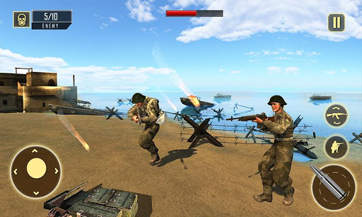 Télécharger Gratuit World War 2 Army Squad Heroes : Fps Shooting Games APK MOD (Astuce) 2
