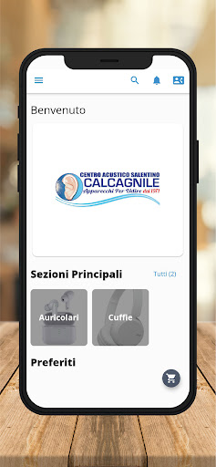 Android application CENTRO CALCAGNILE screenshort