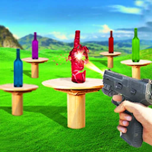 FPS Gun: Bottle Shooting Game 1.22 Icon