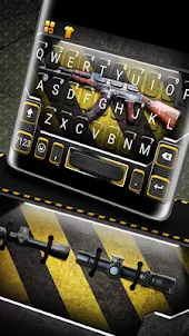Cool Mob Gun Army Keyboard The