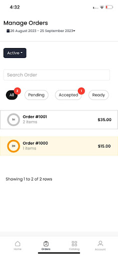 Hurryio Merchant Screen 3