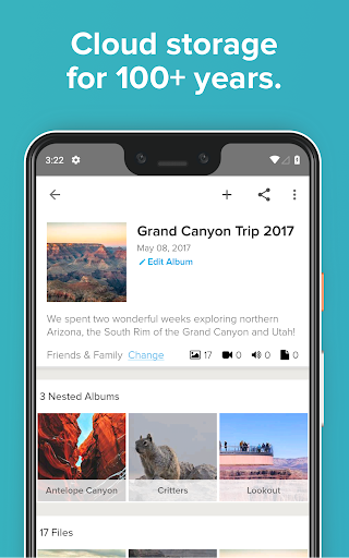 Android application FOREVER™ screenshort