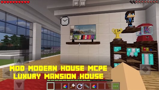 Mod Modern house mcpe-luxury Unknown