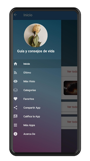 Guía y consejos de vida Screen 2