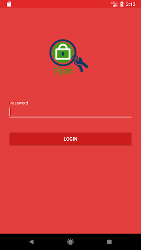 Android application Tijori screenshort