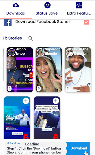 Android application Vydeon-Story & Status Saver screenshort
