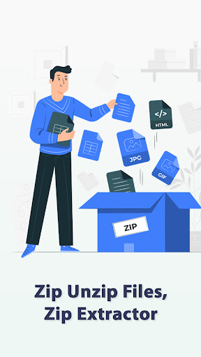 Android application Zip Unzip Files, Zip Extractor screenshort